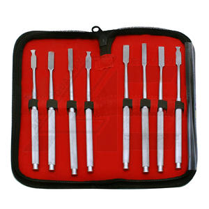Juego de 8 cinceles dentales y martillo para separación de huesos, implantes dentales, alta calidad quirúrgica, por LA ELAHI - Product Image 4