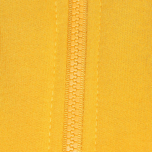 Sweat-shirt blanc/jaune avec poches latérales en molleton pour femme, hoodie surdimensionné à la mode, fermeture éclair, cordon fantaisie pour filles - Product Image 6