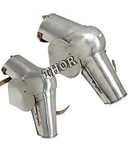 Custom Medieval Vintage Crusader Spartan Armor Steel Set Knight Costume Arm Guards for Halloween Custom Craft Logo Application - Product Image 6