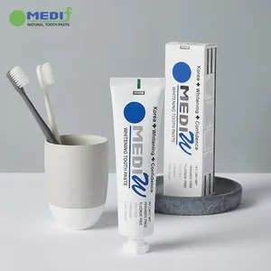 Korean whitening toothpaste prevents dental cavities easy whitening citrus mint flavor Korean Oral Care Items