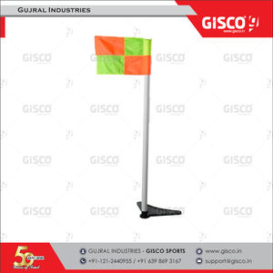Marcador de Límites de Cancha de Fútbol Gisco, Base de Poste de Esquina Flexible de Goma con Peso, Modelo 54111 - Product Image 3