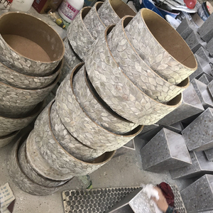 Venta al por mayor nuevo diseño de alta calidad de la madre de la perla RP bandeja para servir con espejo arriba de Vietnam - Product Image 6