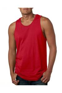 Camisetas sin Mangas Transpirables para Hombre, Tallas Grandes, Verano, Ropa Deportiva Informal, Algodón/Poliéster, Diseño Personalizable, Pakistán - Product Image 4
