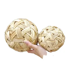 تنافسية كرة من السلال فيتنام صديقة للبيئة الحرف اليدوية الروطان ديكور