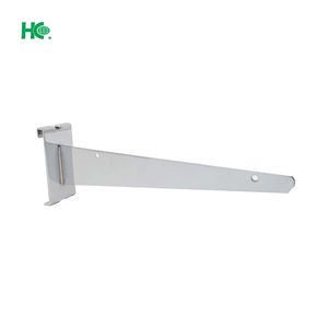 8\" Metal Gridwall <b>Shelf</b> <b>Bracket</b> for Fixture Store Premium Quality <b>Brackets</b> - Product Image 2