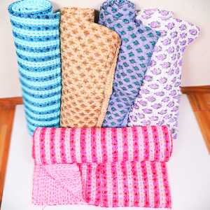 Cotton <b>Bed</b> Runner Handmade Kantha <b>Quilt</b> Comforter Block Floral Print <b>Quilt</b> - Product Image 1