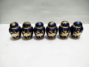 Souvenir d'or de la paix céleste, fournitures d'enterrement d'urne de crémation brasworld inde - Product Image 6