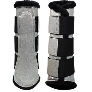 Botas de cepillado de caballo Ecuestre para mujer, ropa deportiva, top de diseño único profesional, bota de cepillado - Product Image 3