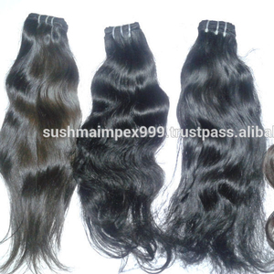 Celebrities Style 30-Inch Indian Virgin Remy Human Hair Extensions 8-Inch <b>Stretched</b> Length Super Wave <b>Machine</b> Double Weft Hair - Product Image 3