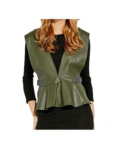Chalecos y chalecos personalizados para mujer OEM chaqueta sin mangas moda Formal Casual proveedor de chaleco al por mayor señoras prendas de vestir exteriores 2025 - Product Image 5