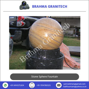 Fuente de Agua Giratoria Esférica de Alta Calidad, Producto de Alta Demanda del Proveedor Confiable Brahma Granitech - Product Image 2