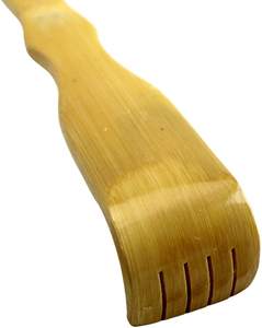 Rascador de Espalda de Bambú Hecho a Mano con Rodillo, Rascador de Espalda de Bambú de Alta Calidad - Product Image 1