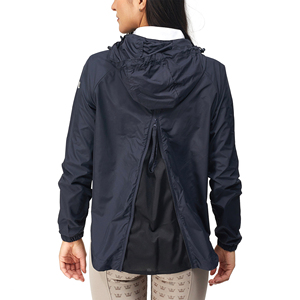 Veste d'équitation légère en polyester pour femmes, imperméable, respirante, en Nylon, avec fermeture éclair complète à l'arrière, de haute qualité, vente en gros, - Product Image 3