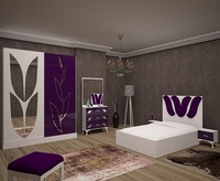 WENIGER KENNENLICHES LUXUS-SCHLAFZIMMER-SET MODERNER BESTSELLER HOCHWERTIGE KING- UND QUEEN-SIZE-GRÖSSEN SPUNDBRETT-MATERIAL FEY MÖBEL 1 JAHR GARANTIE