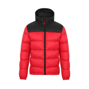 Chaqueta de burbujas recortada de invierno para hombre, personalizada - Product Image 1