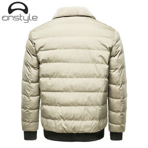 Veste d'hiver décontractée à capuche pour hommes avec couleurs et tailles personnalisables, coupe-vent respirant de style universitaire - Product Image 4