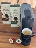 Capsules de café Arabica torréfié foncé, café vietnamien prêt à infuser, 100% qualité supérieure, boîte de 100 capsules, 6 grammes par capsule