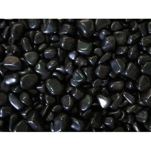 Pierre d'agate noire polie, cristal naturel de guérison, pierre décorative, Reiki, chakra, méditation, gemme énergétique, cadeau - Product Image 3