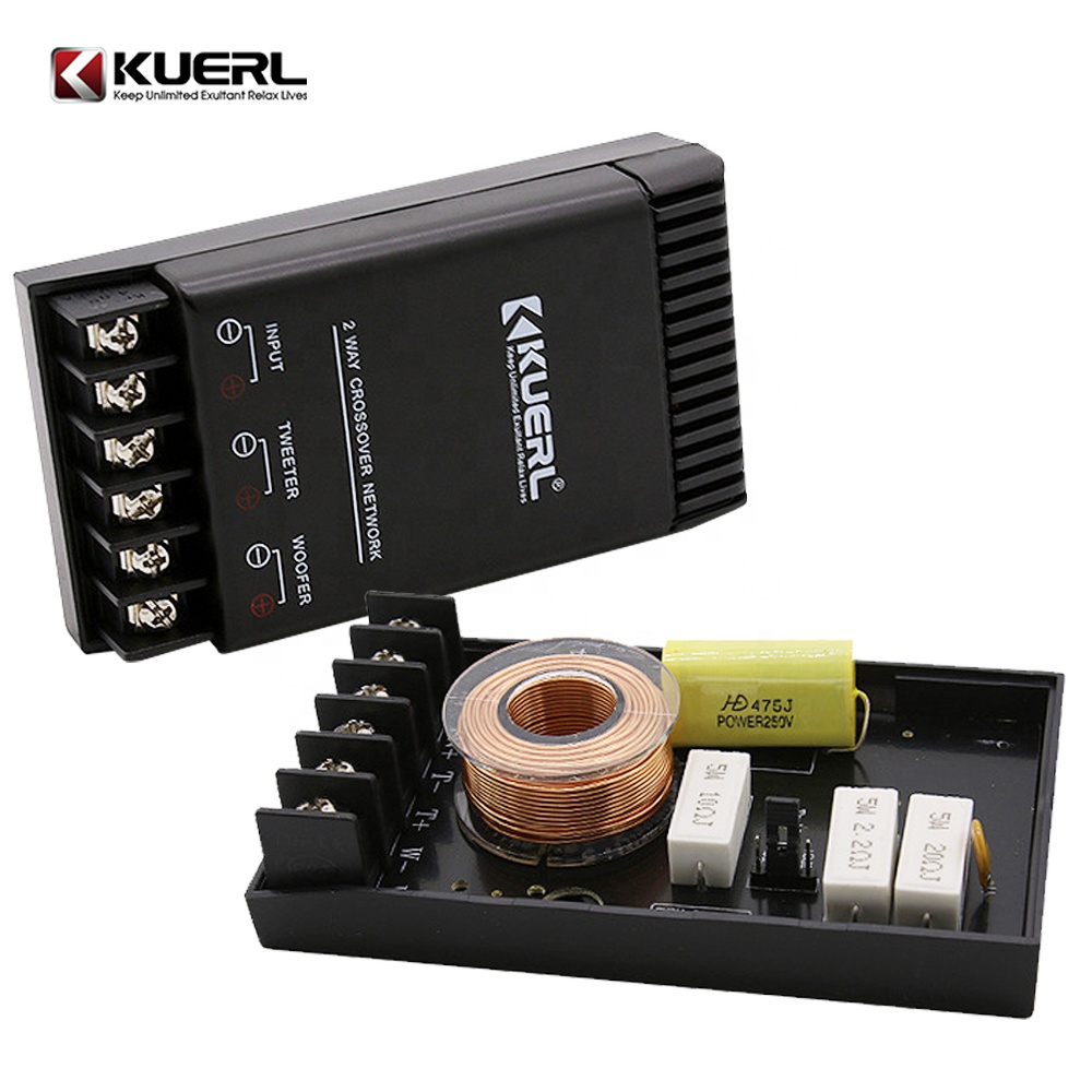 Kuerlホットセール2ウェイカーオーディオスピーカー最大4オーム