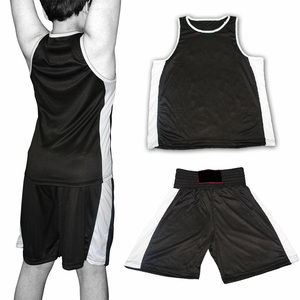 Boxing Trunks Set New Boxing Fighter Kickboxing Vest Shorts Singlets - Product Image 1