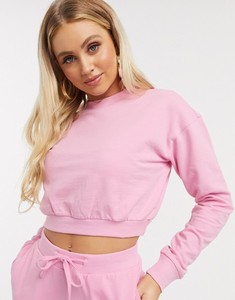 Wholesale 100%Cotton Training Tracksuits Set Cropped Sweatshirt Custom Two Pieces Women Tracksuits - Product Image 2