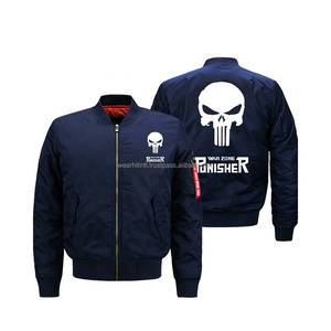 Chaqueta Bomber genuina personalizada para hombre, chaqueta con letras de satén, chaquetas universitarias de béisbol al por mayor con logotipo de apliques, colección de invierno - Product Image 1