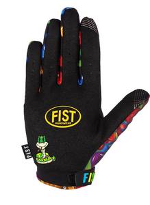 Protège-mains de motocross en cuir sublimé sur mesure, paire unisexe, design à doigts complets, gants respirants, motif uni - Product Image 6