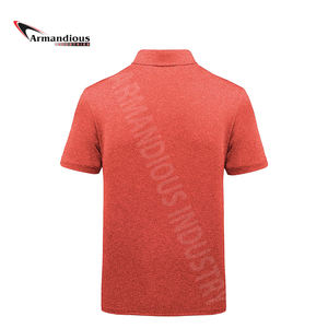Polo de diseño personalizado con logotipo de golf para mujer, Polo informal de secado rápido a la moda para hombre, camiseta polo 100% algodón - Product Image 3