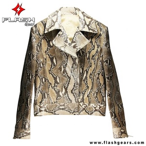 Áo Khoác Da Python Làm Theo Yêu Cầu Cho Nam Màu Đen Áo Khoác Da Python Tốt Nhất Cho Nam Áo Khoác Da Thời Trang Tốt Nhất Kiểu Mới L - Product Image 5