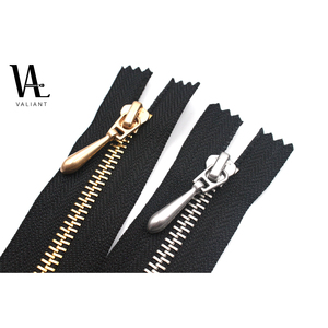 Fermeture éclair à dents brillantes, accessoires de vêtement de haute qualité, vente en gros #3 #5 #8 #10 - Product Image 1