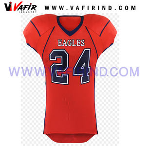 Tackle twill uniforme de fútbol americano 2025 venta al por mayor personalizado sublimado fútbol americano Jersey vafir - Product Image 2