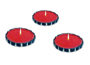 Velas de estilo moderno para decoración del hogar y de la boda, vasos de madera con farol, de colores - Product Image 4