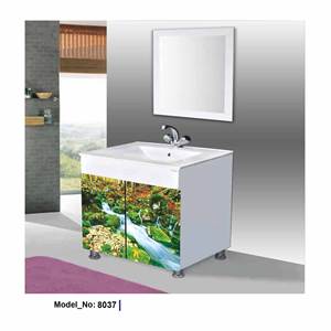 Mueble de Baño Moderno Impermeable para Hotel con Lavabo - Product Image 3