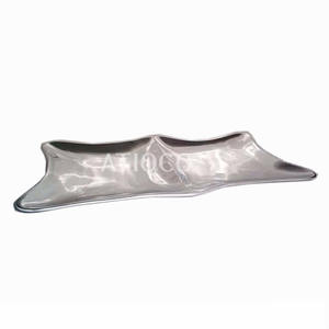 Salvamanteles de cocina de metal de aluminio fundido, lo último en plata, posavasos de metal con estilo moderno y simple, superventas - Product Image 5