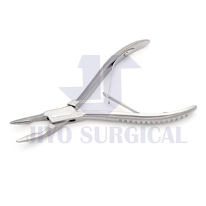 Venta caliente Blumenthal Rongeurs Manual fórceps de corte alto Acero inoxidable hueso Dental instrumento base instrumentos quirúrgicos - Product Image 5