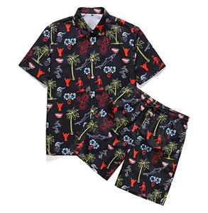 Ensemble Jogging pour hommes, survêtement d'été décontracté, sur mesure, en coton/Polyester, pour hommes, nouvelle collection - Product Image 1