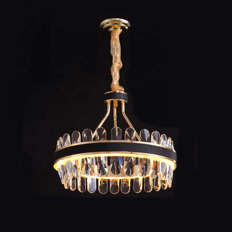 Современные потолочные подвесные светильники, большая медная хрустальная люстра K9, роскошная люстра