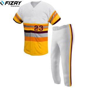 Vêtements de sport de baseball et de softball confortables pour adultes de FIZAY ENTERPRISES Nouvel uniforme léger Plus Size à prix raisonnable - Product Image 4