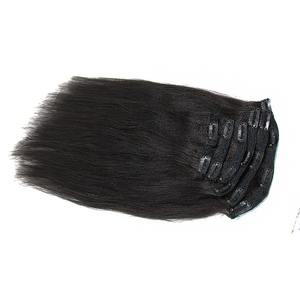 Straight Clip in Hair extensions Vietnamese High Quality cuticle aligned hair Virgin Remy hair Wholesale price - Product Image 6