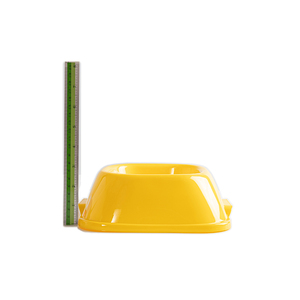 แบรนด์ไทยราคาถูกสุดๆแบริ่งสัตว์เลี้ยงอุปกรณ์เสริมชามรูปทรงสี่เหลี่ยมวัสดุพลาสติกสำหรับสุนัขแมวอาหารขนาดปกติ - Product Image 2