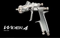 Anest Iwata WIDER 4 Series Alat Semprot Cat Pneumatik Airless Kelas Industri Tekanan Tinggi Lapisan Krom Kapasitas 100-227ml