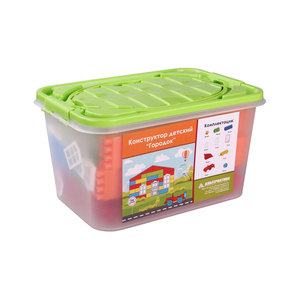 ชุดก่อสร้างสำหรับเด็ก "เมือง" (มาตรฐาน) 256ชิ้นจากผู้ผลิต - Product Image 2
