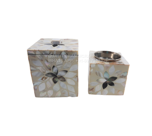 High Quality Handicrafts Mother Pearl Inlay Religious Rose Scented Bakhoor <b>Burner</b> Box Set Arabic Mubkhara <b>Incense</b> <b>Holder</b> India - Product Image 6