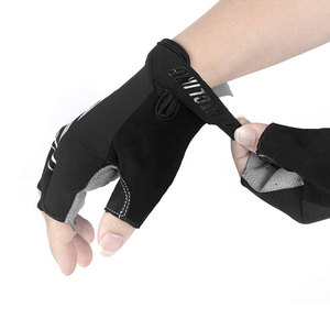Gants de course demi-doigts sur mesure Gants de cyclisme respirants confortables avec un excellent ajustement - Product Image 3