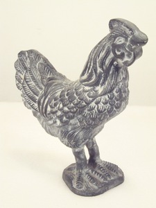 Gallina de metal de hierro con pollitos para el artículo decorativo del hogar - Product Image 6