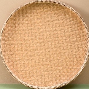 Juego Completo de Bandejas Tejidas de Bambú Hechas a Mano, Bandeja de Exhibición para Frutas y Verduras, Artesanía de Bambú de Vietnam - Product Image 2