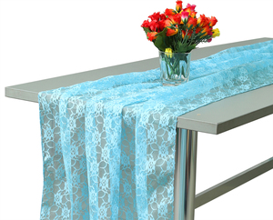 Camino de mesa de encaje de decoración étnica para decoración de banquete de boda para caminos de mesa de 14 pies precio al por mayor - Product Image 3