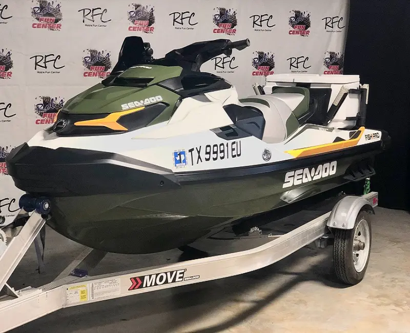 प्रामाणिक SEA-DOO GTX मछली 170 जेट स्की 2021