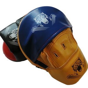 High Quality New Arrival Leather Boxing Focus Mitts Hand <b>Pad</b> Boxing Curved Punching Mitts Focus <b>Pads</b> - Product Image 4