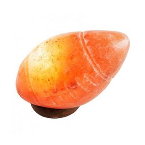 Lámpara de sal del Himalaya, decoración de pelota de Rugby tallada ecológica, hecha a mano, Sian Enterprises, estilo amoroso, Feng Shui, artesanías naturales - Product Image 2